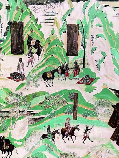 無“青綠”不敦煌