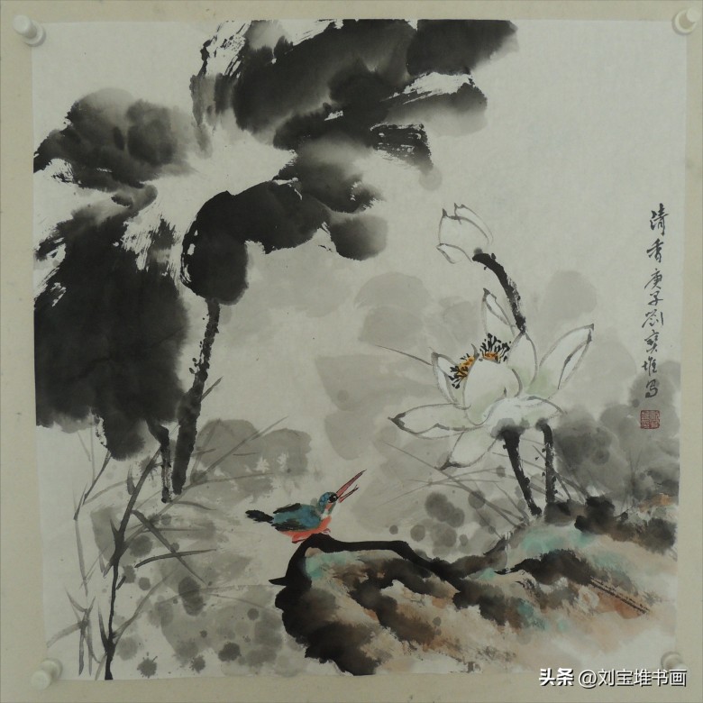 畫荷花 如何讓AI助一臂之力