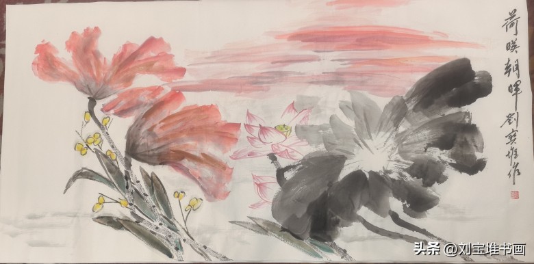 畫荷花 如何讓AI助一臂之力